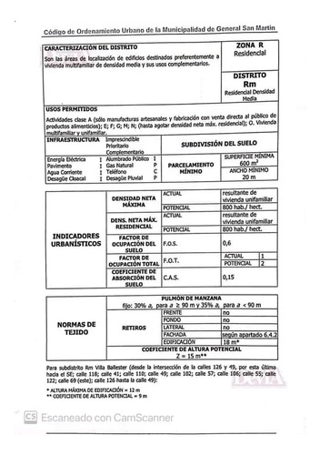 Casa Con Lote De 37mts X 43mts En San Martín Centro A Demoler O Restaurar