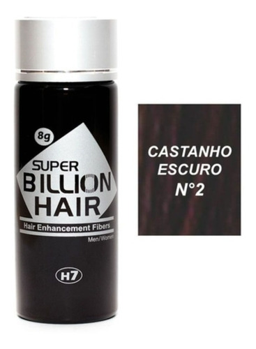 Super Billion Hair 8g Maquiagem Para Disfarçar Calvície