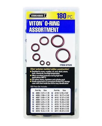 Kit De O-rings 180pzs Viton