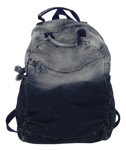 Mochila De Lona De Mezclilla Mochila Escolar For Hombres Y
