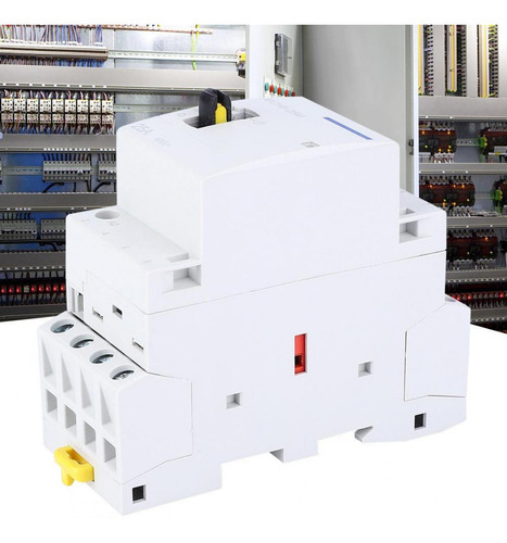 Imagen 3 de 8 de Bch8-25m 230v 4p 25a Hogar Ac Modular Contactor Con