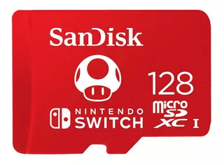 Tarjeta de memoria SanDisk SDSQXAO-128G-GNCZN Nintendo 128GB