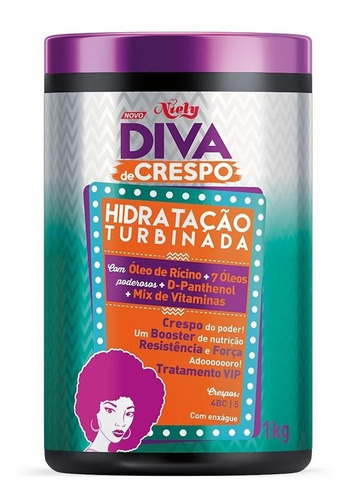 Hidratação Turbinada Niely Diva De Crespo