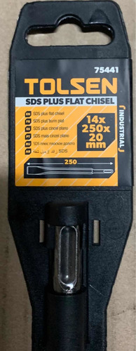 Punto Y Cincel De Acero Tolsen Sds Plus Ambos De 250 Cm Larg