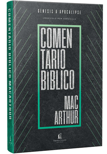 Comentário bíblico MacArthur: Gênesis a Apocalipse, de MacArthur, John. Vida Melhor Editora S.A, capa dura em português, 2019