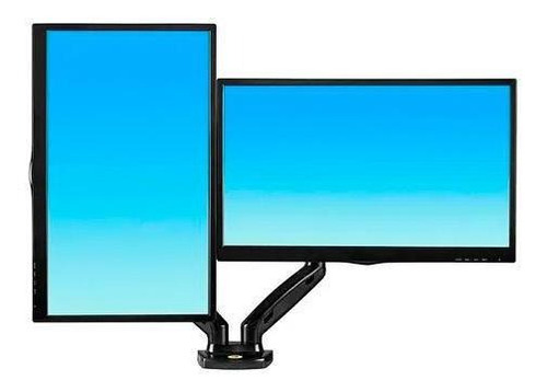 Suporte North Bayou NB F160 de mesa para TV/Monitor de 17" até 27" preto