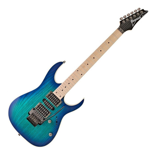 Guitarra eléctrica Ibanez RG Standard RG370AHMZ de fresno blue moon burst gloss con diapasón de arce