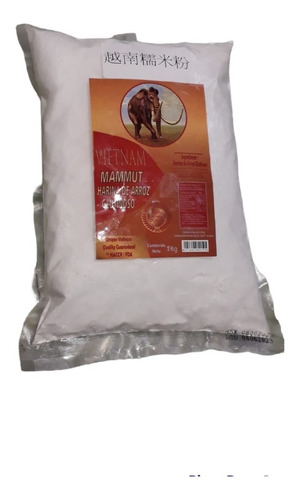 Harina De Arroz Glutinoso 1 Kg Origen Vietnam