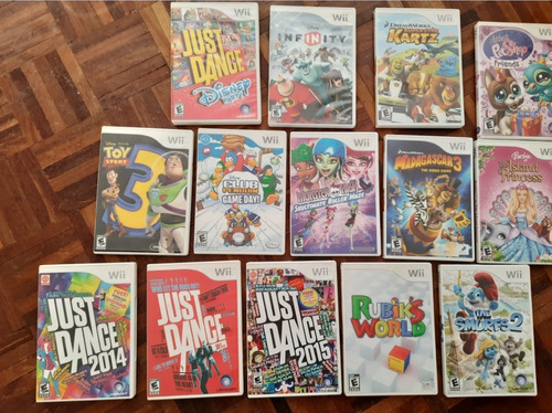 Consola Wii Completo C/14 Juegos, Disney Infinity Y Mucho+ (Usado)