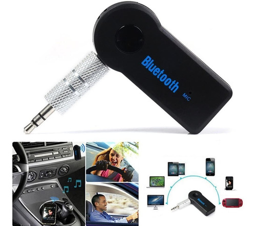 Receptor Auxiliar Bluetooth Aux 3.5 Auto Coche Manos Libres