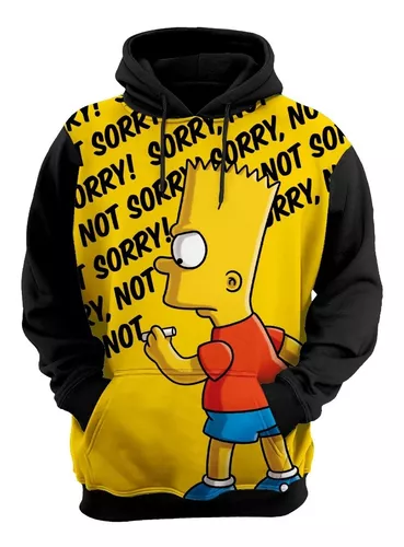 Moletom masculino algodao simpsons homer no Shoptime