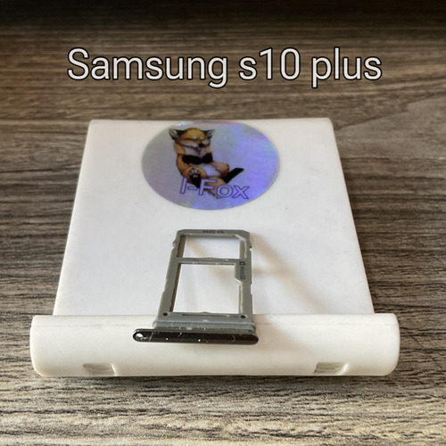 Charola Porta Sim Samsung S10 Plus Original