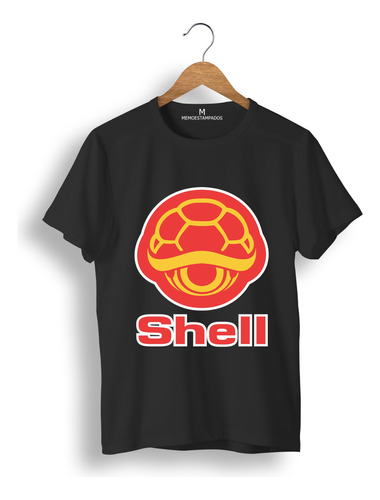 Remera: Shell Gas Mario Memoestampados