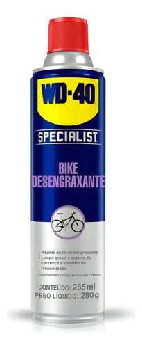 Desengraxante Bike Limpa Graxa Corrente Wd 40 285ml