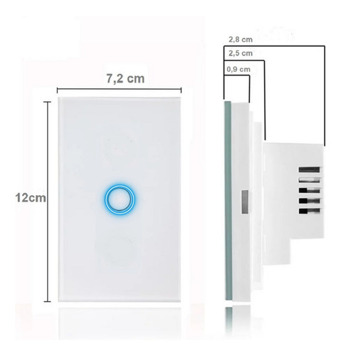 Kit Sensor Movimiento+interruptor Wifi, Control Luces Smart