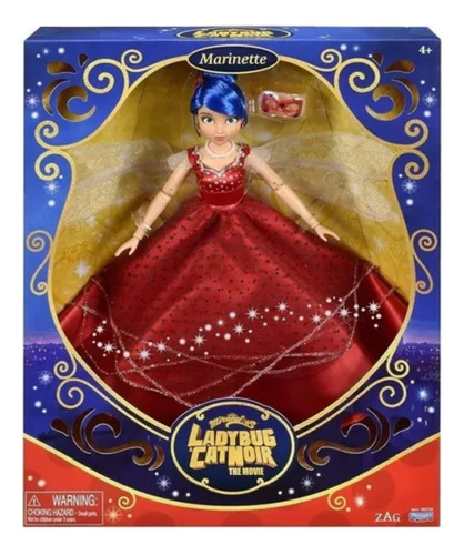 Muñeca Ladybug Catnoir La Pelicula - Caffaro 50155