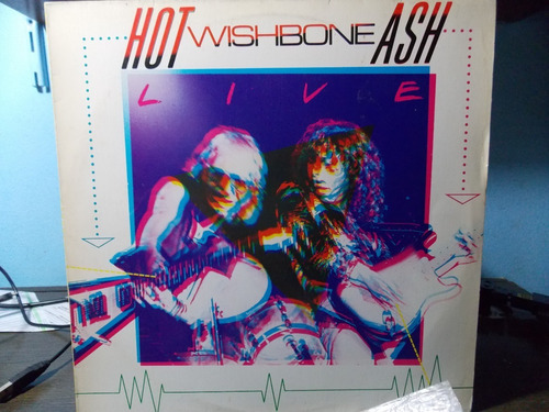 Wishbone Ash Live 1982 Lp Nac Savoy Spooky Camel Budgie Tull (Usado)