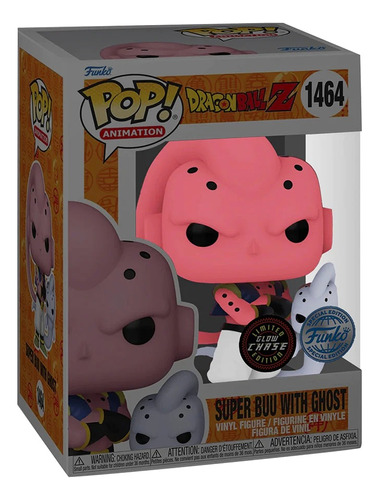 Funko Pop! Dbz - Super Buu With Ghots #1464 Chase Glows