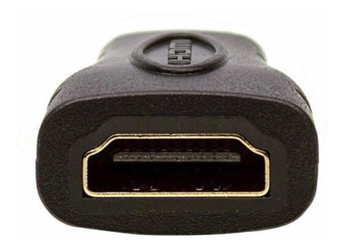 Imagem 6 de 6 de Adaptador Conector Mini Hdmi Macho Para Hdmi Fêmea