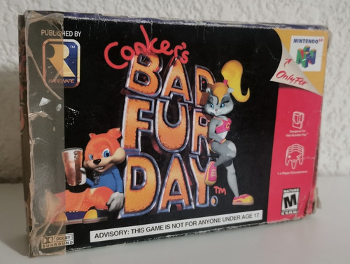 Conkers Bad Fur Day Nintendo 64 N64 