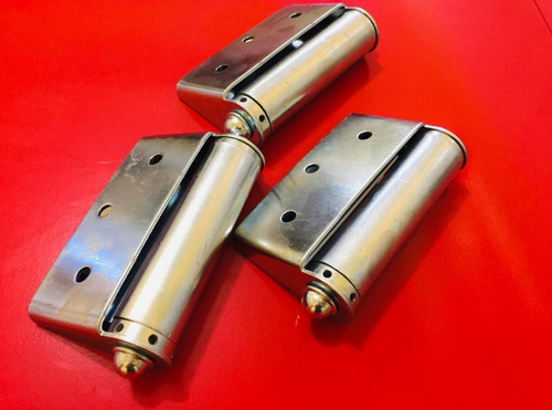 Dobradiças Com Mola Para Porta De Emergência Kit C/3 Peças