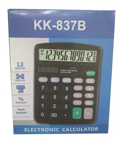 Calculadora 12 Dígitos Tipo Casio