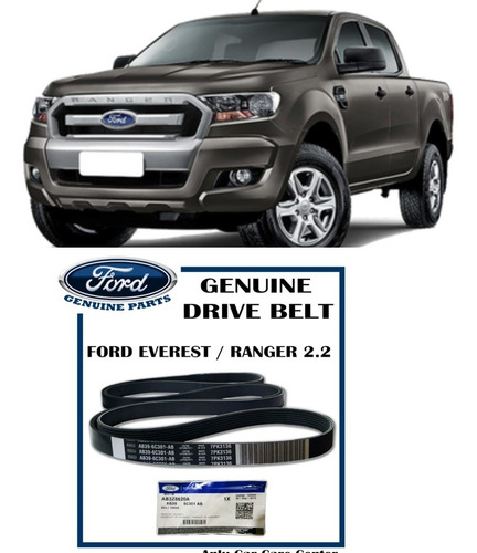 Imagem 1 de 2 de Correia Alternador Ranger 2.2 Diesel C/ar 2012 2013 2014 2015 7pk3136 Ford Original Frete Grátis Barato Conferir Numero