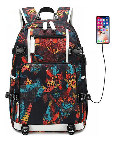 Mochilas Para Laptop Nuevo Estilo Moda Estampado Viaje