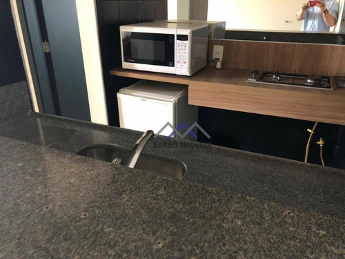 Imagem 4 de 14 de Flat Com 1 Dormitório À Venda, 54 M² Por R$ 310.000 - Centro - Jundiaí/sp - Fl0009