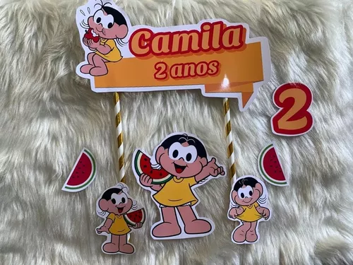 Topo de bolo desenho animado  Produtos Personalizados no Elo7