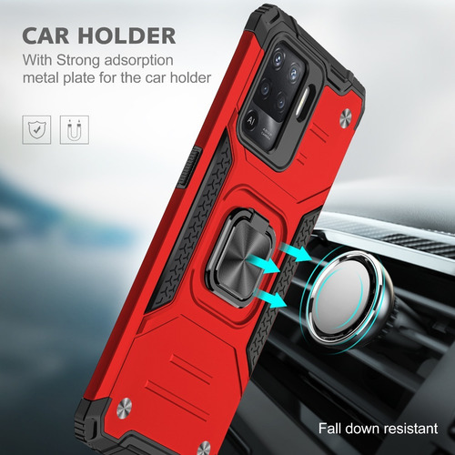 Funda Para Oppo Reno 5 Lite / Oppo A94 + 2 Cristal Templado