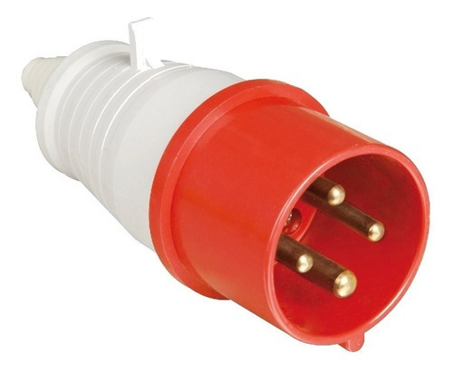 Plugue Industrial Weg 3p+t 32a 6horas Vermelho 380-440v