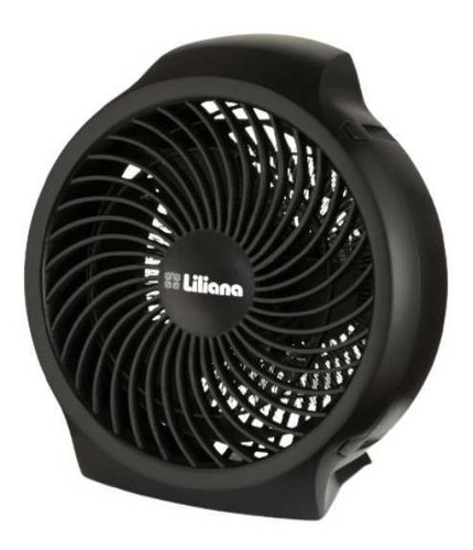Imagen 2 de 4 de Caloventor eléctrico Liliana Blacksun CFH450 negro 220V-240V