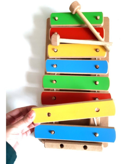 color aleatorio hibote madera armónica pintada niños niños instrumento musical educativo juguete de música