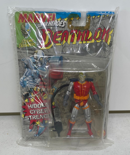 Toy Biz Deathlok 1992 Marvel Super Heroes 12cm 