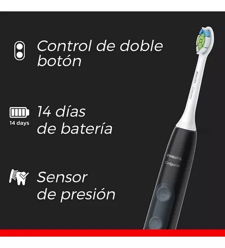 Cepillo de dientes eléctrico Colgate Philips SonicPro 50 black