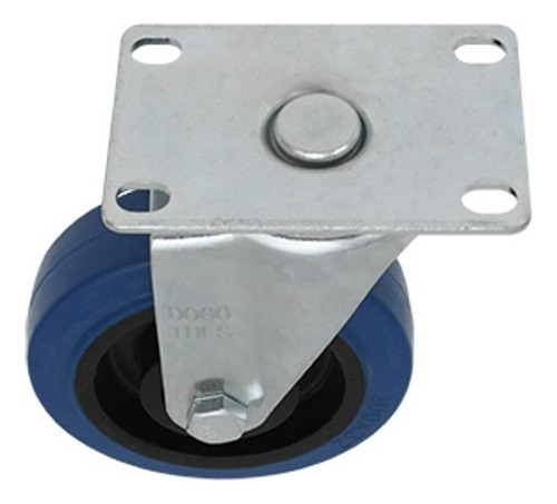Rodaja Goma Elástica Azul Gir Con Placa 5'' Dogotuls