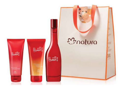 Kit Humor 1 Primeiro Perfume + Desodorante Corporal Natura