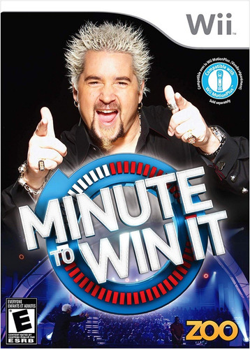 Jogo Para Nintendo Wii Minute To Win It Lacrado E Original