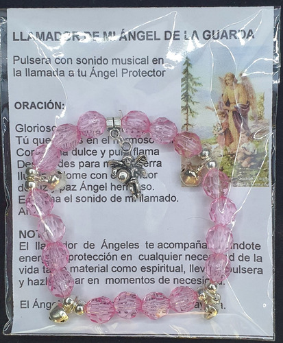 Pack 6 Pulsera Llamador Ángel De La Guarda Adulto