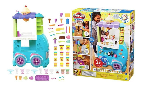 Kitchen Creations Play Doh Carrito De Helados Hasbro