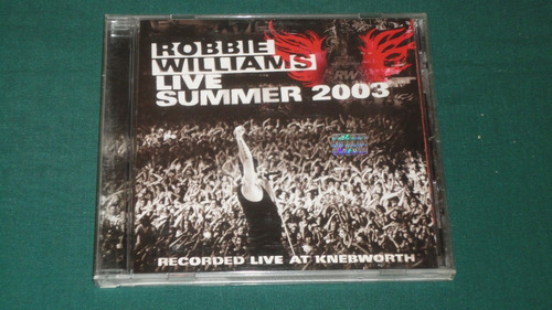 Robie Williams Live Summer 2003 - Cd - Leer Bien