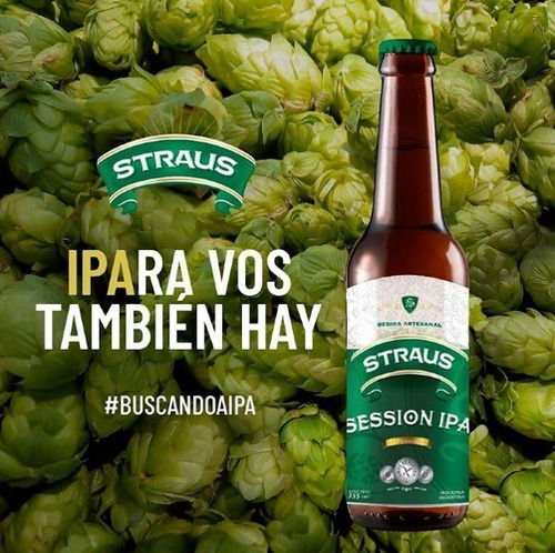 Imagen 4 de 4 de Mix Caja X24 Cerveza Sin Tacc Straus - Red Golden Ipa Honey
