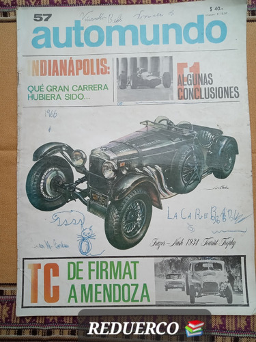 Automundo 57 8/6/1966 Noroeste Indianápolis Firmat