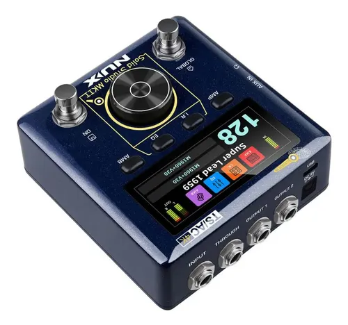 Pedal Nux Solid Studio Mkii Simulador Amp Cab Ir Loader Usb