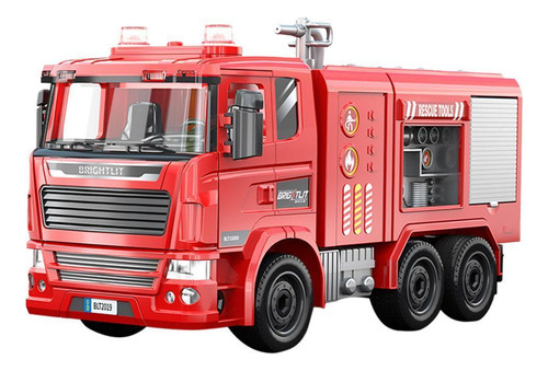 Diy Vehículos De Construcción De Camión De Bomberos