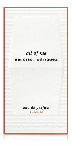 Perfume De Mujer Narciso Rodriguez All Of Me Edp Intense 50 Volumen De La Unidad 50 Ml