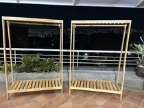 Comprar Percheros De Ropa De Madera ( Pino ) 100c\u002Fu