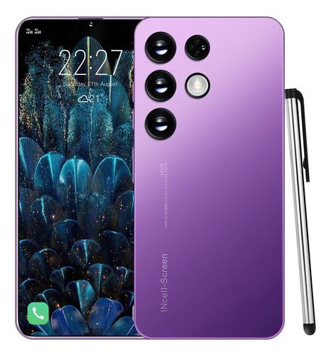 Teléfonos Inteligentes Android Baratos S23 Ultra Morado 6.3