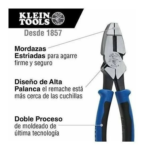 Pinza De Electricista 9 Klein Tools